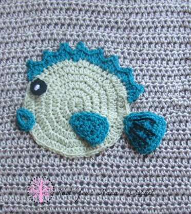 Puffer Fish Applique