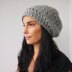 X stitch slouchy hat