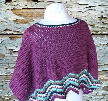 Boho Style Poncho or Cape