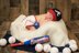 Baby Baseball Cap Diaper Cover Set - Casher Set