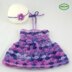 Newborn Lace Dress and Headband Photo Prop