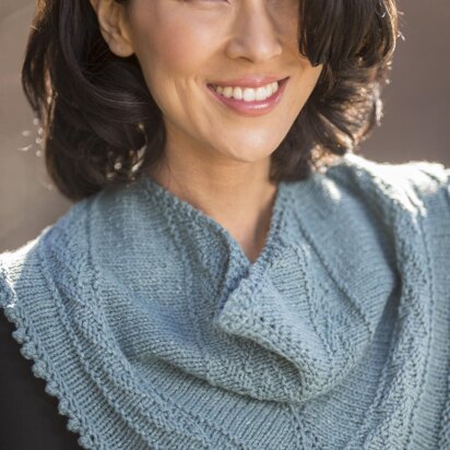 Cascade Yarns W763 Pentatonic Scale Cowl (Free) at WEBS