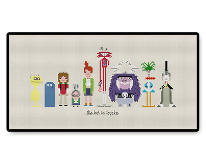 Foster's Home for Imaginary Friends - PDF Cross Stitch Pattern
