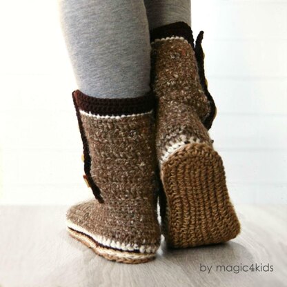 Leeana crochet boots