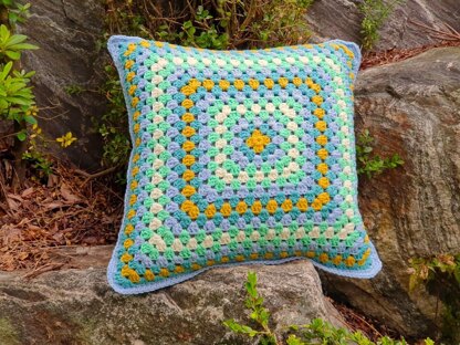 Blue Sky Granny Cushion