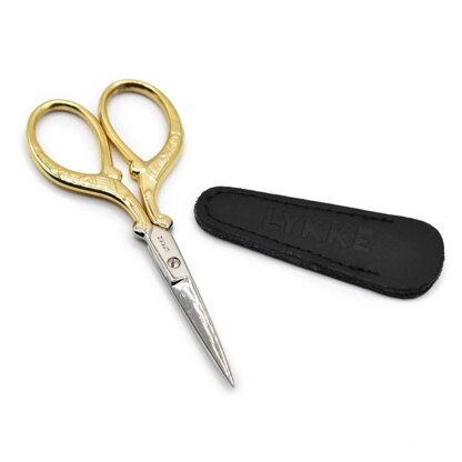 LYKKE Works Gold Plated Embroidery Scissors