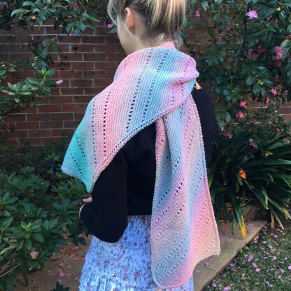 Waterlily scarf