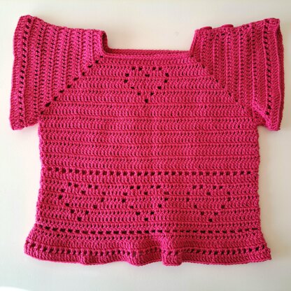 Hearts Baby Blouse