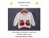 P13 Christmas Robins Jumper Knitting Pattern
