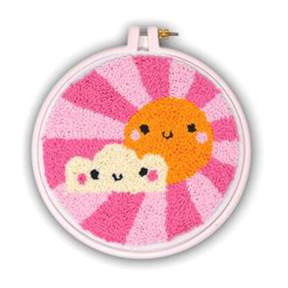 Creative World of Craft Hello Sunshine Punch Needle Kit - 19 cm