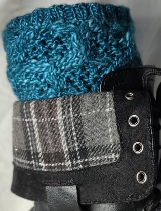 Chain Link Boot Cuffs