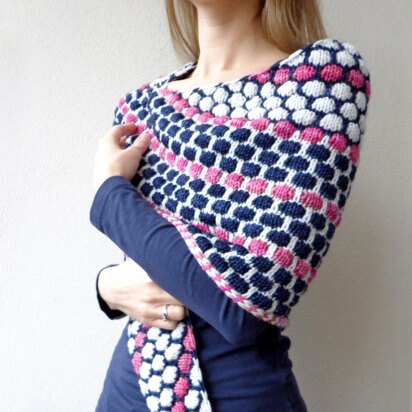 Ice Cream Shawl - knitting pattern
