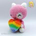 Rainbow Kitty cat
