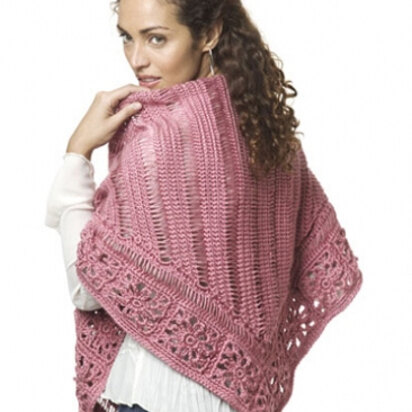 Friendship Shawl in Caron Simply Soft - Downloadable PDF