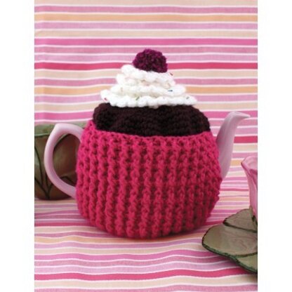 Cupcake Tea Cozy in Patons Canadiana