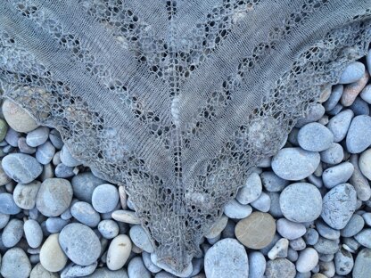 The Moon and the Sky Shawl