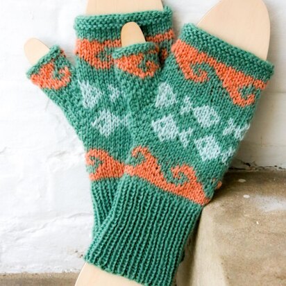 Winter Dippers' Mittens