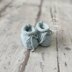 Baby Booties Blue