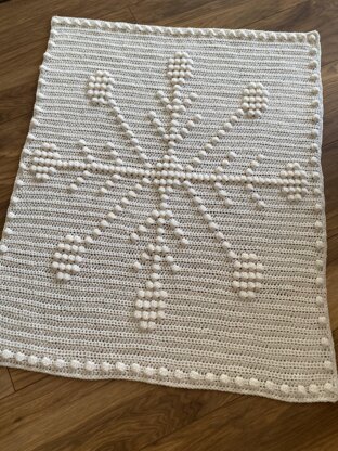 Crochet Snowflake Blanket