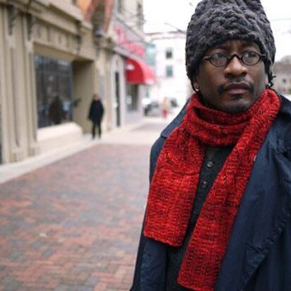 Crazy Quilt Scarf - knitting pattern