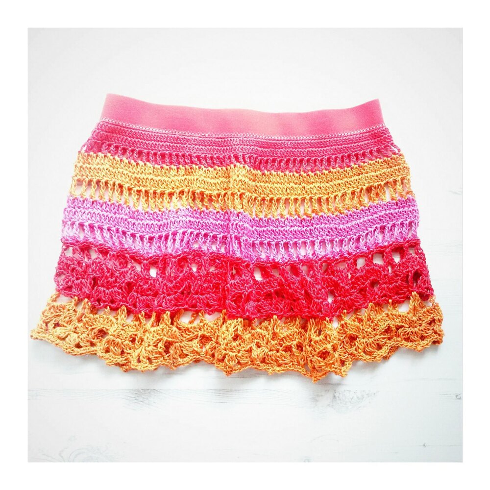 Crochet hotsell festival skirt