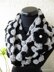 Grey & Black Infinity Scarf