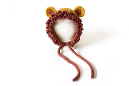 Tiny Roar Lion Bonnet