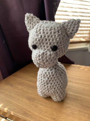 My first crochet - giraffe