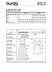 Burda Style Misses' Ballet Neckline Dress B6312 - Paper Pattern, Size 6-18