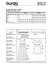 Burda Style Misses' Ballet Neckline Dress B6312 - Paper Pattern, Size 6-18