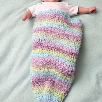 Willow’s Cocoon in Red Heart Snuggle Bunny - LW4174 - Downloadable PDF