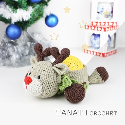 Crochet Pattern - Night light Deer/Projector star