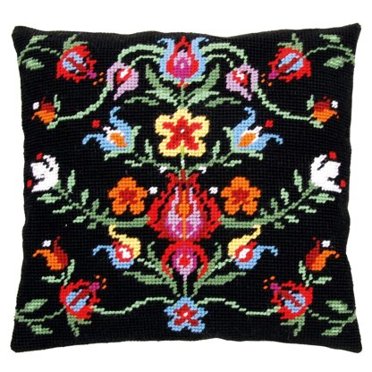 Vervaco Folklore II Cushion Tapestry Kit - 40 x 40cm / 16" x 16"
