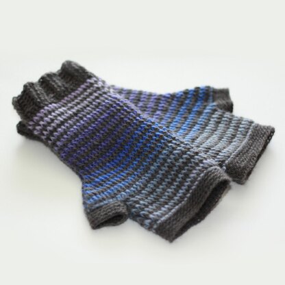 Kaleidoscope Fingerless Mitts