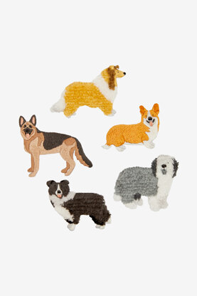 DMC Pastoral/Herding Dogs Embroidery Pattern - PAT1741 - Downloadable PDF