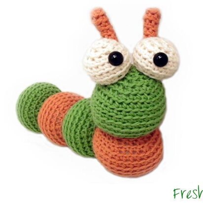 Amigurumi Alastair the Caterpillar