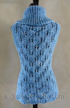 #126 Malabrigo Sleeveless Cowl Neck Sweater