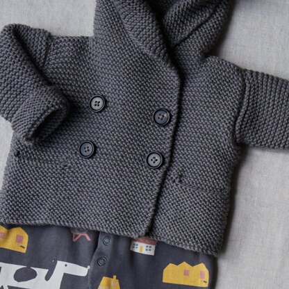 Marlow Hooded Baby Coat