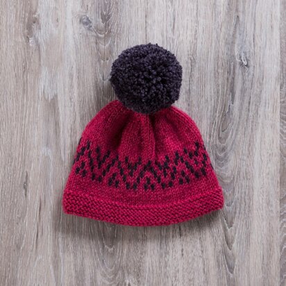 Fair Isle Hat in Bergere de France Sport - 60398-07 - Downloadable PDF