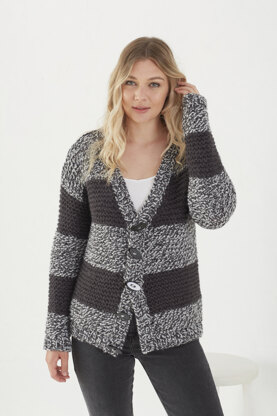 Ladies Sweater & Cardigan in King Cole Super Chunky - 5667 - Leaflet