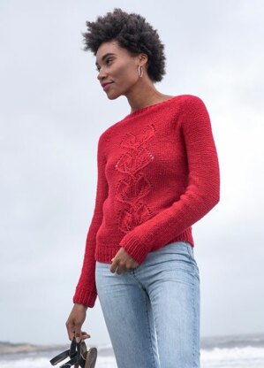 Gallikos Pullover in Berroco Vibe - 402-2 - Downloadable PDF