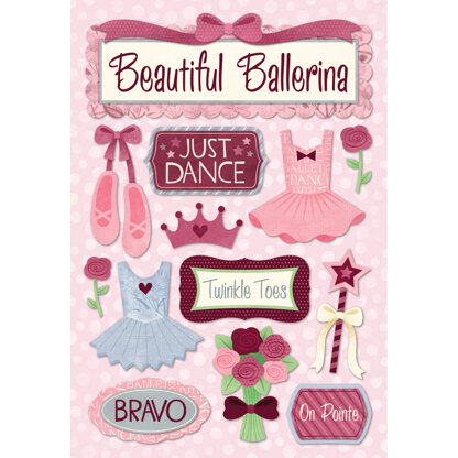 Karen Foster Cardstock Stickers - Just Dance