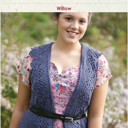 Willow Vest in Classic Elite Yarns Classic Silk