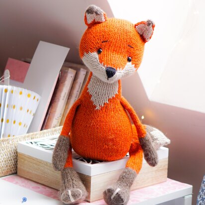 Fox or Wolf Toy - Knitting Pattern