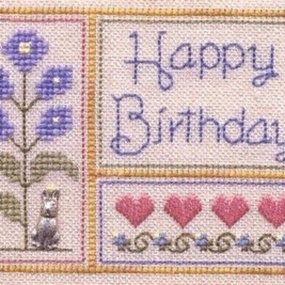 Elizabeth's Needlework Designs Happy Birthday - ELL41 - Leaflet