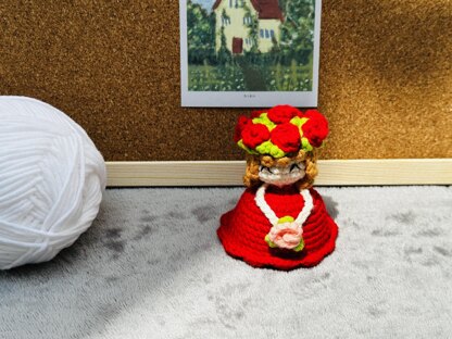 Mini Bouquet turn into a Princess Doll PDF Pattern!
