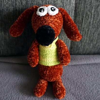 Crochet Pattern Dog Tommy!