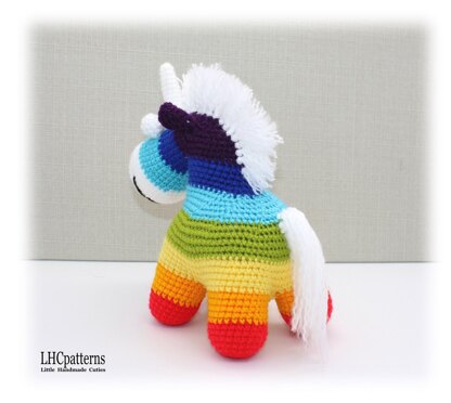 Rainbow Unicorn Crochet Pattern