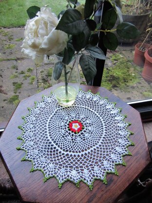 Tudor Rose Doily