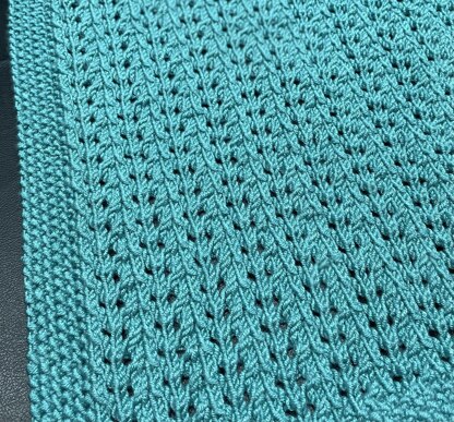 Eyelet Delight Baby Blanket